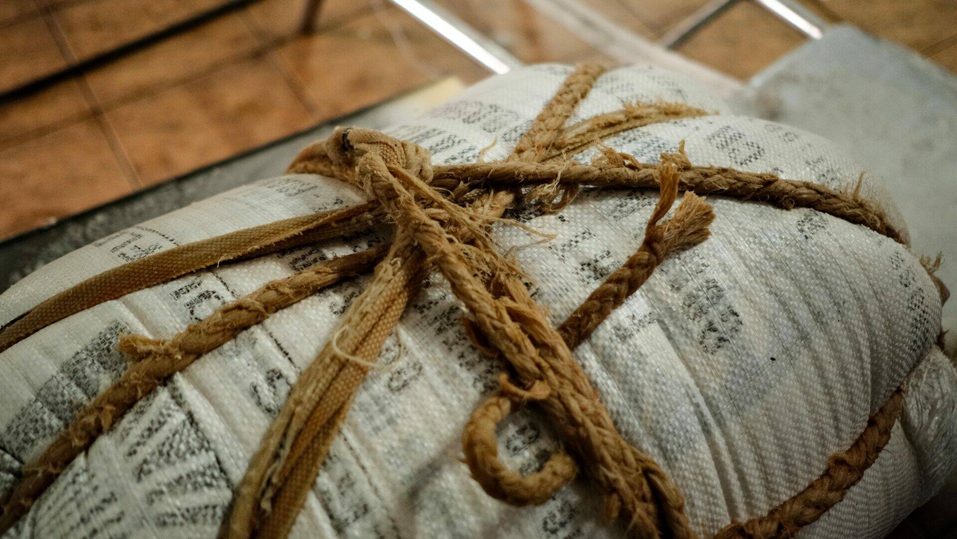 Pressage du manioc