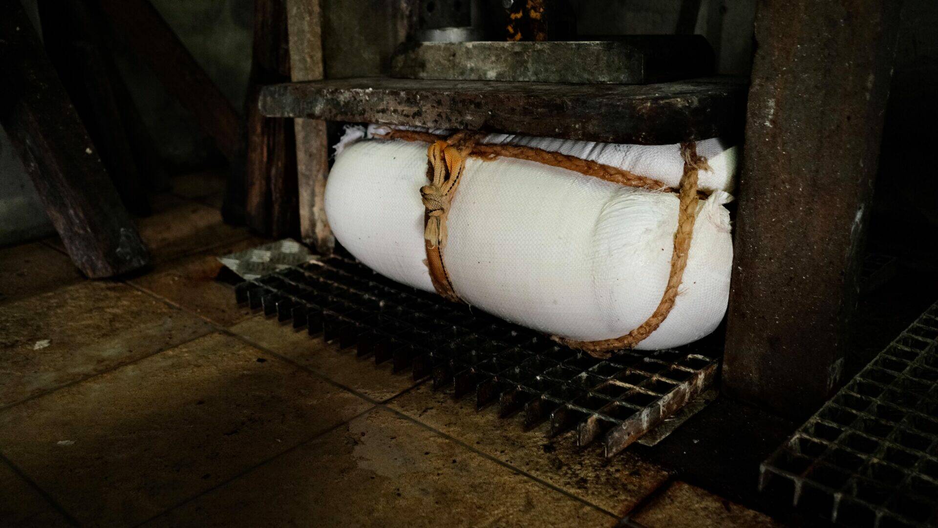 Pressage du manioc