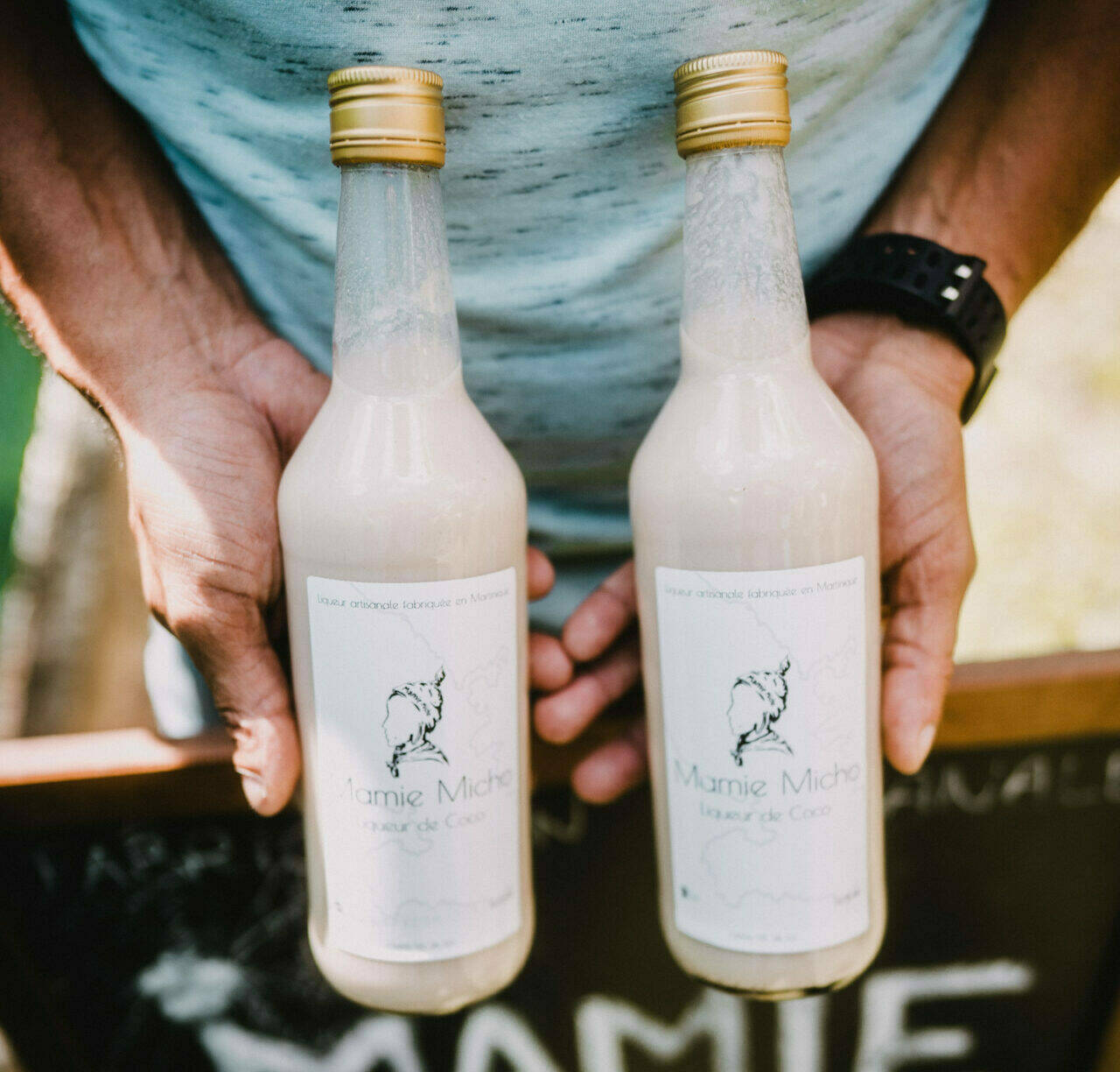 Préparation de la liqueur de coco